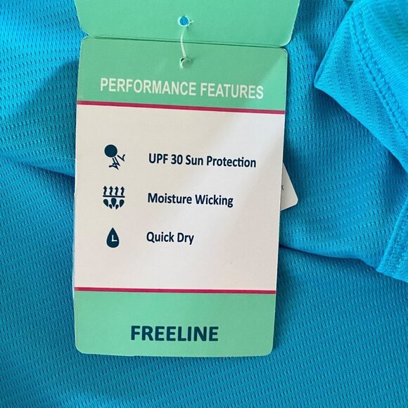 Reel Legends Freeline Long Sleeve Quick Dry Men's Shirt UPF 30 Men's 2X NEW NWT - Picture 8 of 12